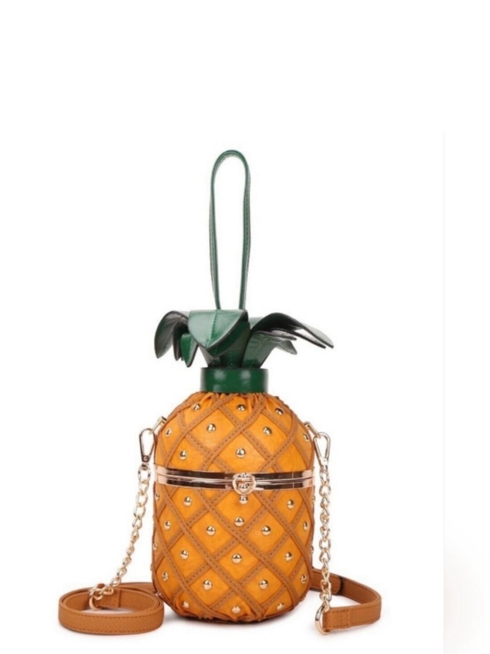 Pineapple Novelty Crossbody Bag